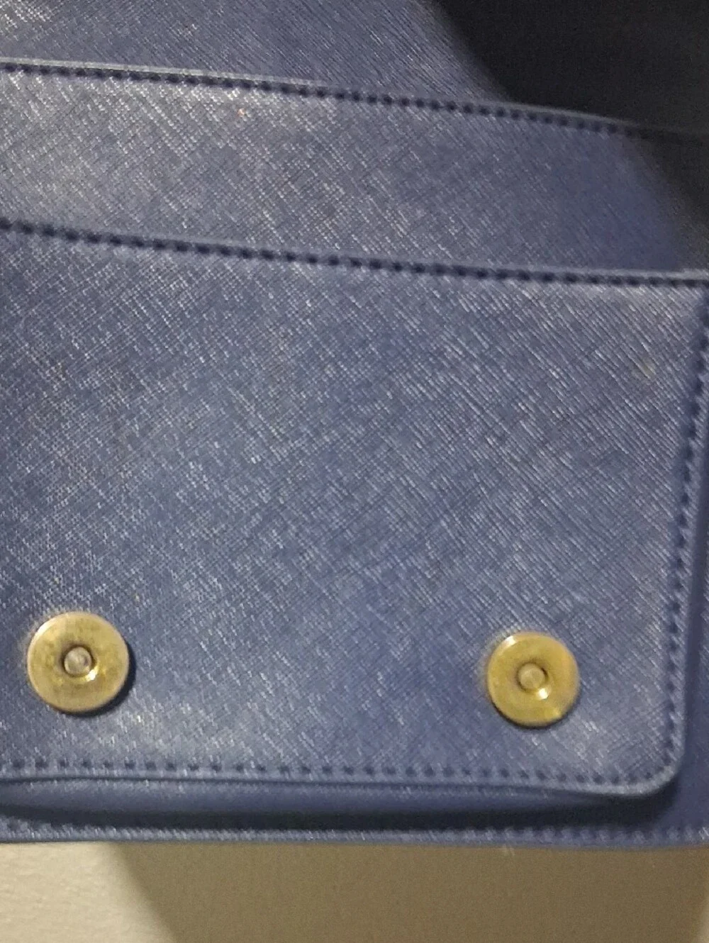 Marvel  Loungefly Navy Blue Satchel Crossbody with Gold Accent